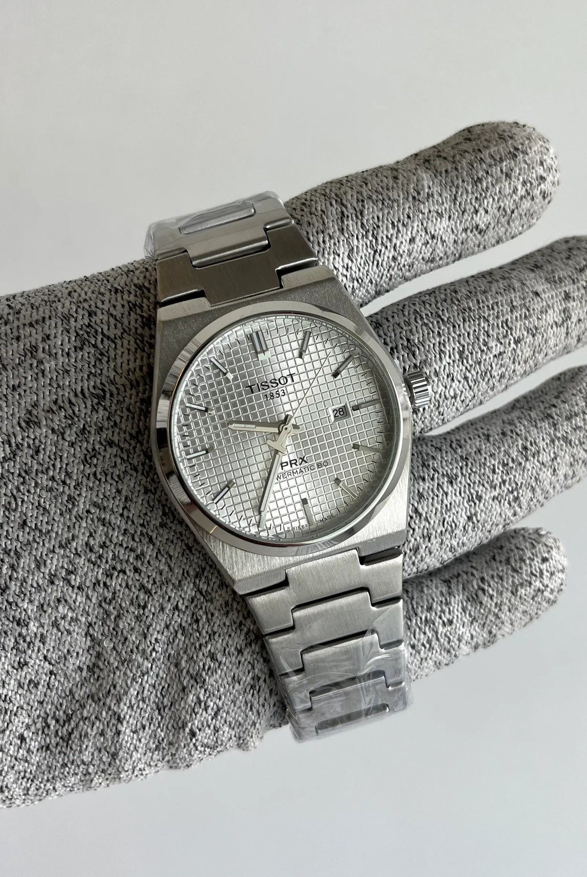 TISSOT PRX WHITE 35MM